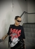 CAMISETA PRETA STREETWEAR TUPAC LAÇO
