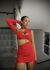 VESTIDO VERMELHO RECORTES GRINGA