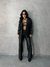 MAX BLAZER PRETO FEMININO COURO SOCIAL - (cópia)