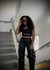 CROPPED PRETO RECORTES GRINGA - loja online