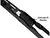 Par de palhetas dianteiras Dyna 314 (22/16 polegadas / 550x400mm) de ferro com Conexão G. Ideal para Chery Face, Tiggo 7 Pro, Nissan Tiida e Suzuki Swift.