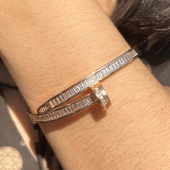 Bracelete Prego Cravejado na internet