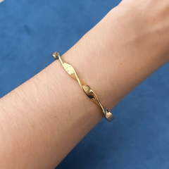 Bracelete Torcido Ouro - comprar online
