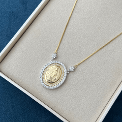 Colar Medalha Nossa Senhora das Graças - loja online