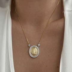Colar Medalha Nossa Senhora das Graças - comprar online