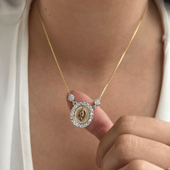 Colar Mini Medalha Nossa Senhora das Graças - Be lure
