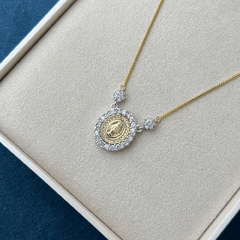 Colar Mini Medalha Nossa Senhora das Graças