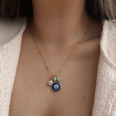 Colar Olho Grego Azul - comprar online