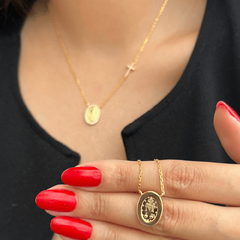 Colar Petit Medalha Nossa Senhora Das Graças - loja online