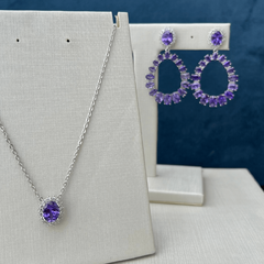 Colar Glam Ametista - loja online