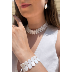 Pulseira Gotas Madrepérola