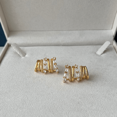 Ear Cuff Sparkle Ouro