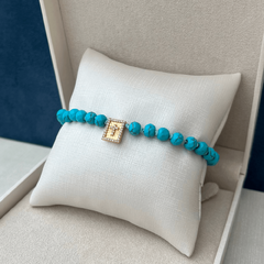 Pulseira Cruz Howlita Turquesa - comprar online