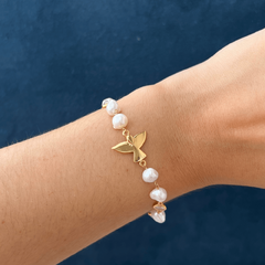 Pulseira Divino Pérolas e Pontos de Luz na internet