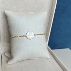 Pulseira Mini Medalha Nossa Senhora das Graças - comprar online