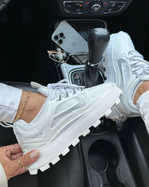 Tênis Bailelli Feminino Branco - comprar online