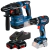 Combo GBH 185-LI + GSB 18V-90C + Kit Bateria 1600A02RM8 BOSCH