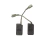Par de escovas para GWS 6-115 GWS 670 BOSCH 1607014144