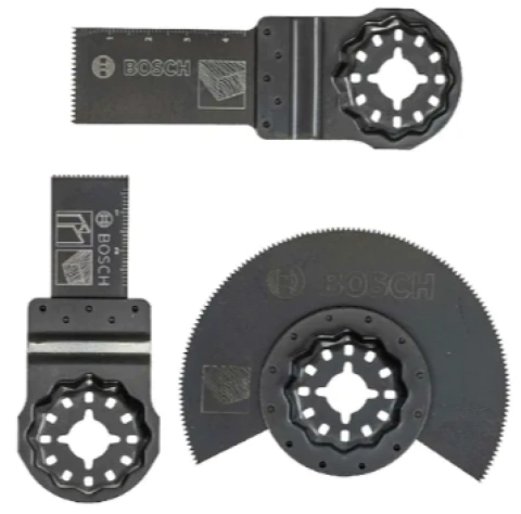Kit Basico de 3 Lâminas para Multicortadora BOSCH 2608662343