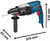 Martelete GBH 2-28D 850W 220V + Maleta BOSCH 06112673E0 - loja online