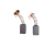 Par de carvão BLACK & DECKER G650 G720_TIPO4 5140122-03 BIVOLT