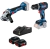 Combo Bosch Gsb 18v-90c + Gws18v-10 + Kit Bateria 1600A02RM8