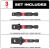 Adaptador Soquete 1/4" x 50mm 3 peças MILWAUKEE 48-32-5033 na internet