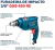 Furadeira de Impacto Reversível 3/8 450W Bosch GSB 450 na internet