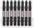 Jogo de Bits Impact Control 65mm Ph2 8 Unid BOSCH 2608522337