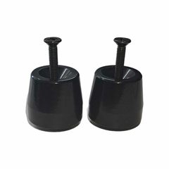 PAR PESO DE GUIDÃO ADV MODELO ORIGINAL HONDA PRETO