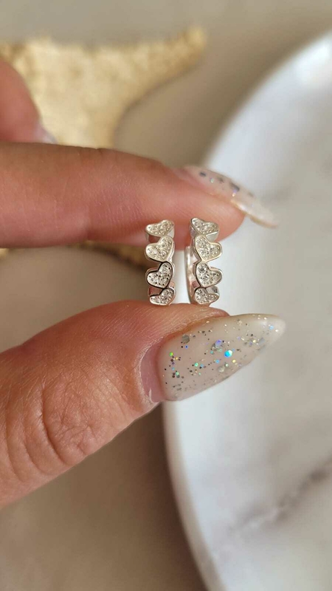 Argollas cora 1,5 cm (par)