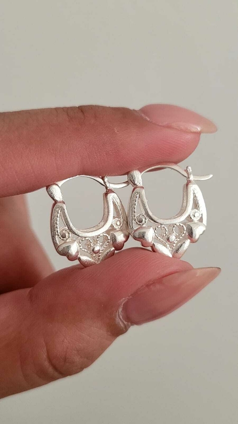 Argollas canasta 1,5 cm - comprar online