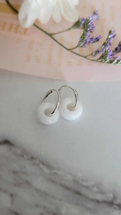 Argolla Cala (cuarzo blanco) - comprar online