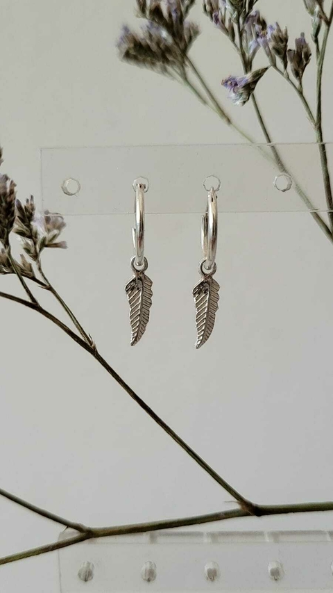 Argollas Pluma (par)