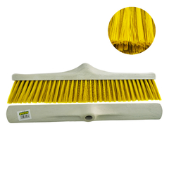 1 Escoba Cepillo de Plástico Inclinado 50 CM Suave CI50