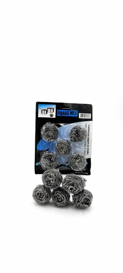 Imagen de 256 blister con 5 piezas Fibra Acero Inoxidable Fibra Mex (Caja)