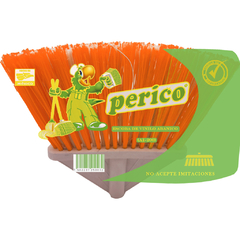 Imagen de 12 Escoba de Plástico Mixta Tipo Abanico AI200 - (Caja)