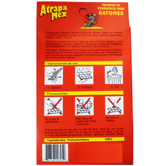 1 Blister con 2 trampas para ratones Atrapamex - GLEZ Productos de Limpieza