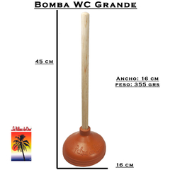 1 Bomba WC Grande La Palma de Oro