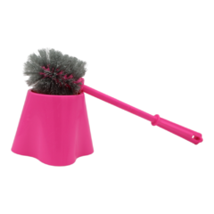 24 Cepillos de Plástico WC con recipiente La Bonita - GLEZ Productos de Limpieza