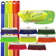 1 Escoba de Plástico Mixta Chica CE100