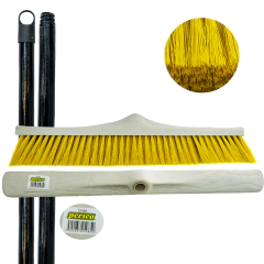 1 Escoba Cepillo de Plástico Inclinado 60 CM Suave CI60