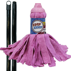 24 Mechudos Mop de Microfibra Keep Klean 200 gramos - GLEZ Productos de Limpieza