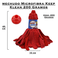 1 Mechudo Mop de Microfibra Keep Klean 200 gramos - tienda en línea