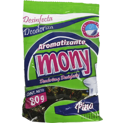 50 Pastilla Mony 80 gramos - GLEZ Productos de Limpieza