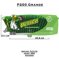 12 Escoba Vinilo Tipo Cepillo Grande P200 Perico - (Caja) - comprar en línea