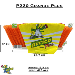 1 Escoba Vinilo Tipo Cepillo Grande Plus P220 Perico - comprar en línea