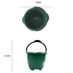 60 CUBETA ECONOMICA LALOPLAS DEL NUM 12 CAP. 8.5 LTS