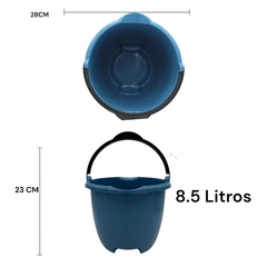60 CUBETA ECONOMICA LALOPLAS DEL NUM 12 CAP. 8.5 LTS - GLEZ Productos de Limpieza