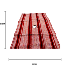 1 Jerga JR Doble Función 90cm X 55cm